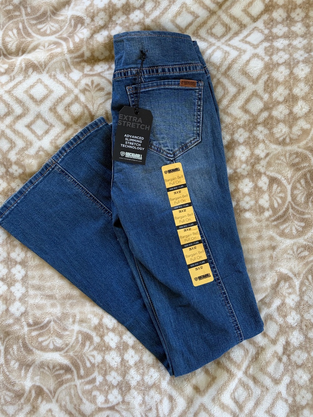 Brand New - Rock&Roll Women's Bellbottom Jeans